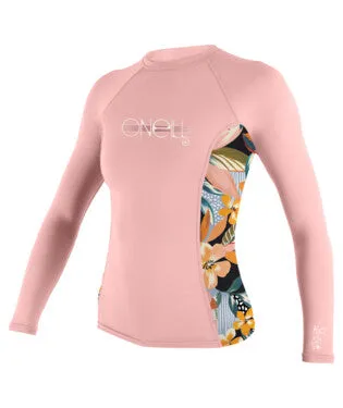 O'Neill Girls Premium Rash Vest Long Sleeved