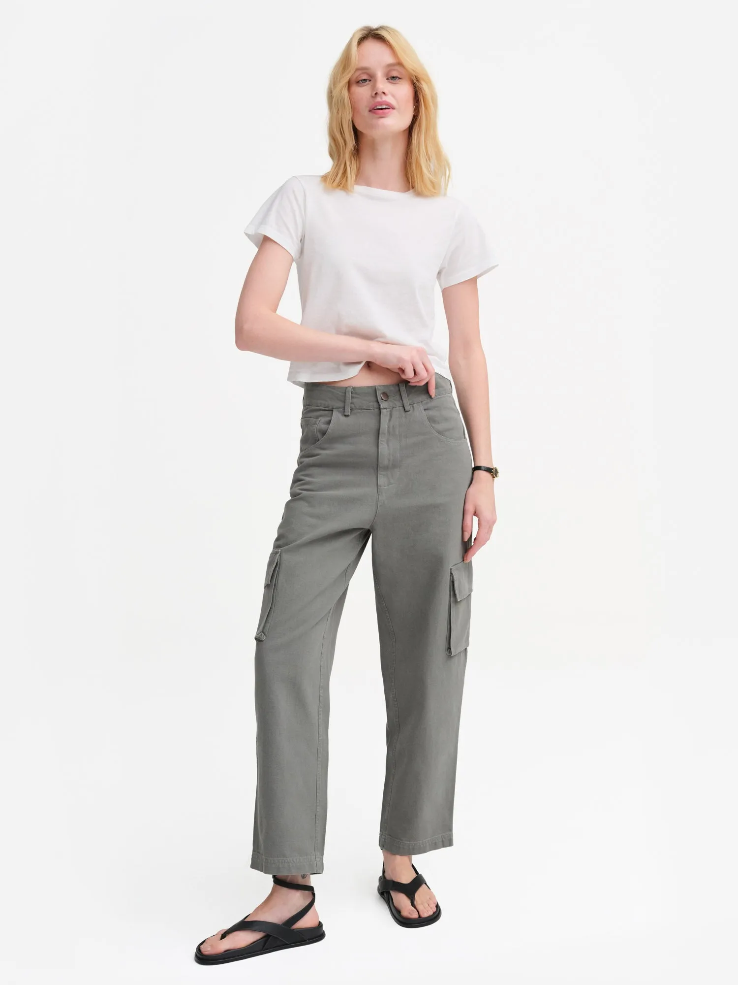 Organic Cotton Canvas Cargo Pant