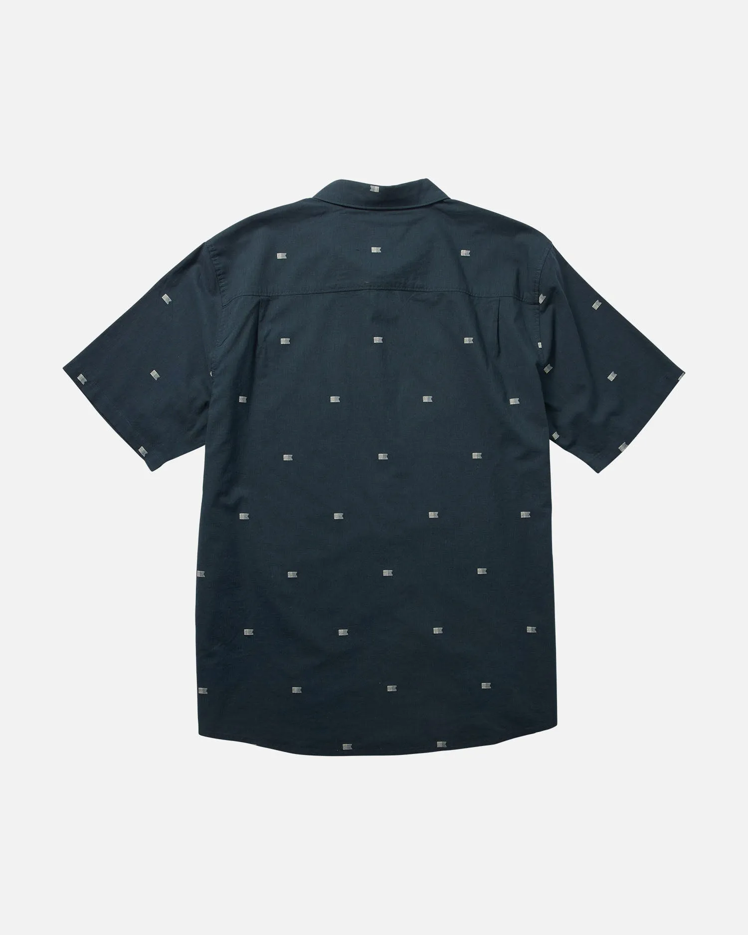 Pennant Navy S/S Woven