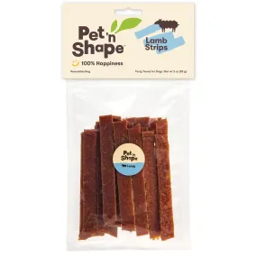 Pet 'n Shape Lamb Strip Dog Treat 3oz