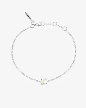 Petite Pearl bracelet silver