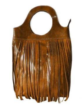 Rebel Leather Bag - Oasis - Brown Caramel