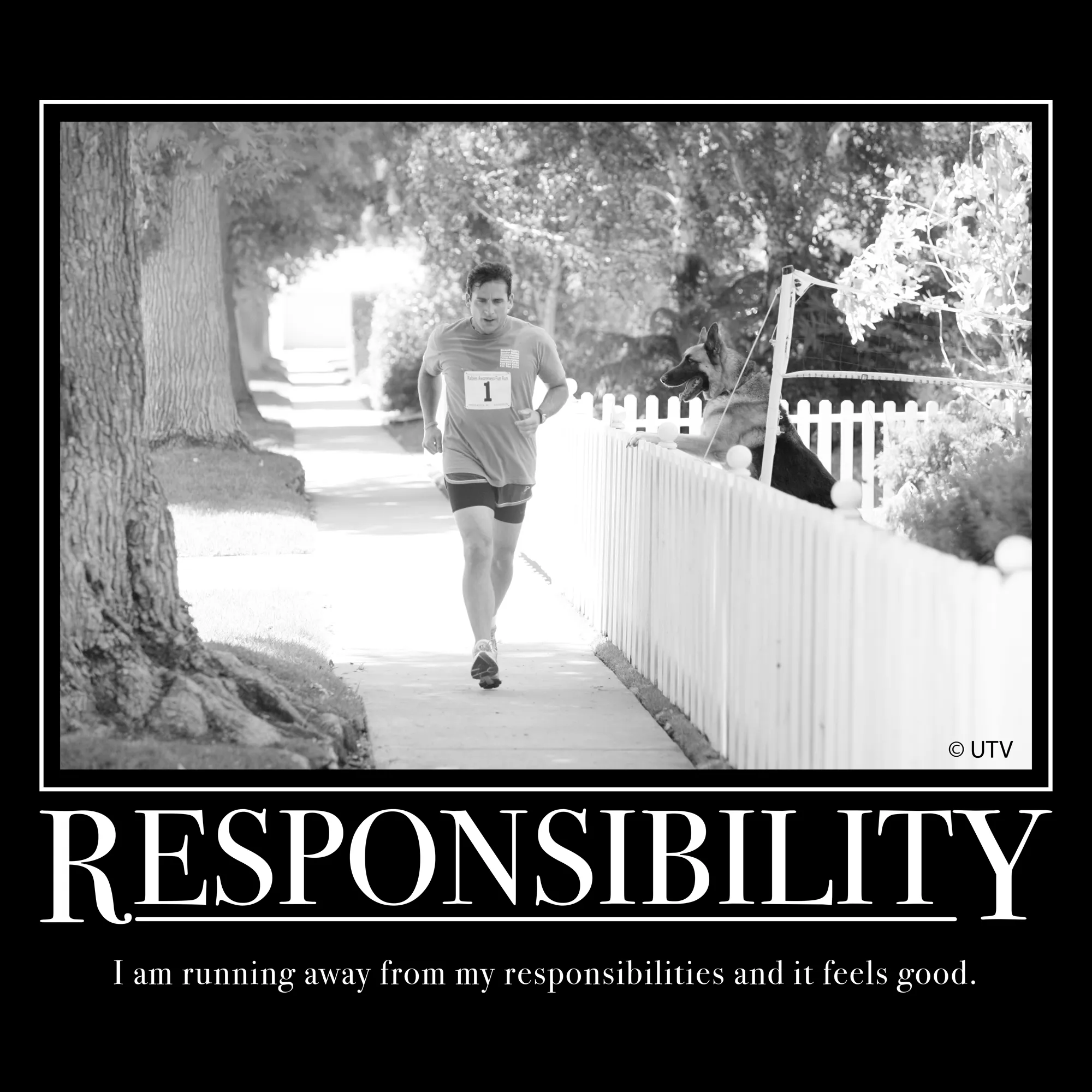 Responsibility Motivational T-Shirt