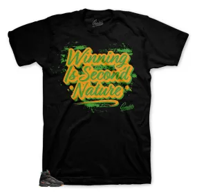 Retro 8 Air Raid Shirt - Second Nature - Black