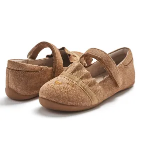 ROAM Ballet Flat | Beige Shimmer