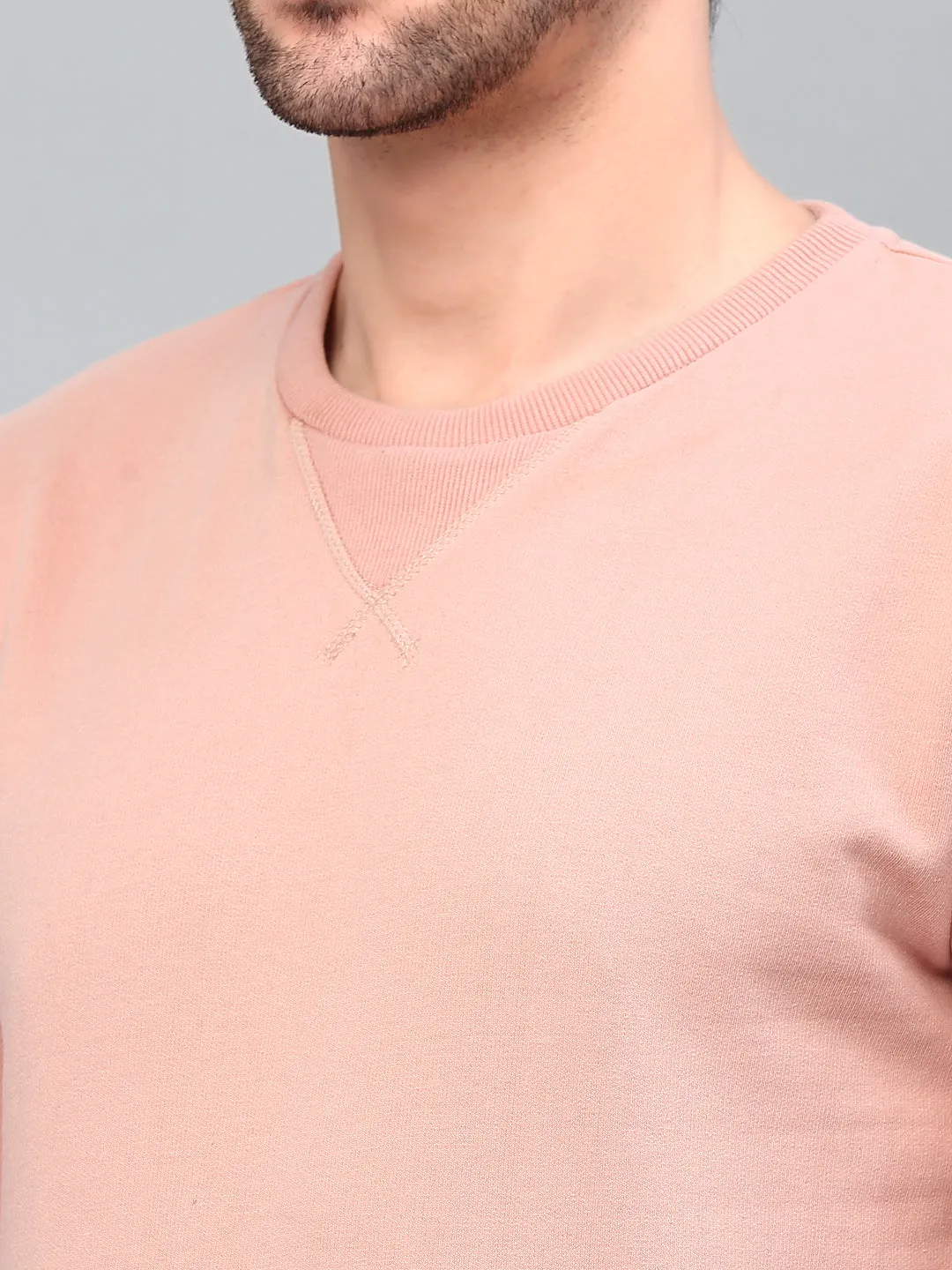 Round Neck Fleece Sweatshirt