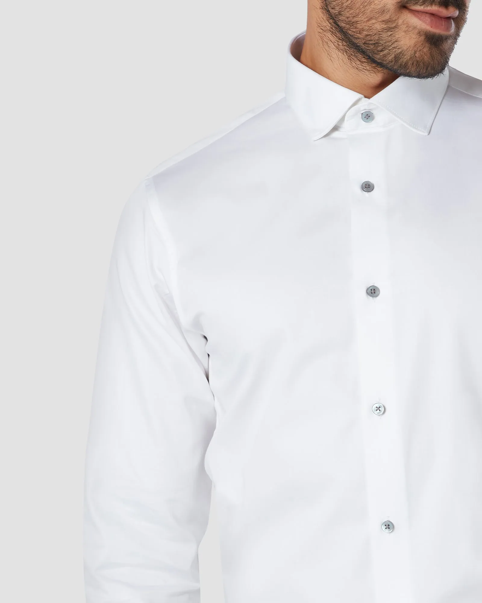 Soktas Satin Shirt - White