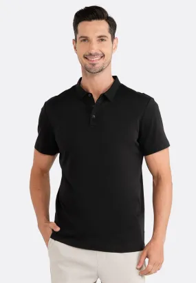 The Organic Polo - Black