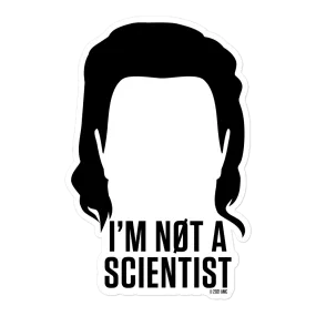 The Walking Dead I'm Not A Scientist Die Cut Sticker