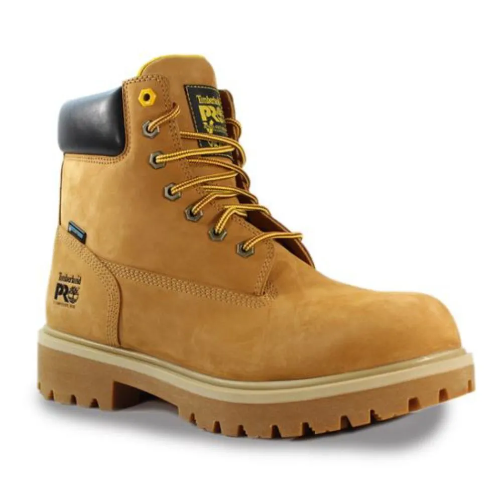 Timberland PRO Direct Attach Waterproof Unisex 6 Composite Toe Safety Boot with Vibram TB0A5QJ2231 - Wheat