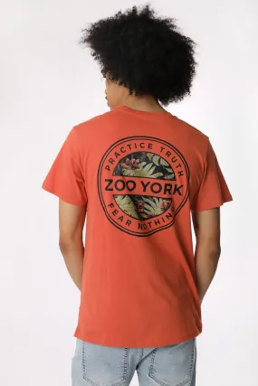 Zoo York Mens Tropical Logo T-Shirt